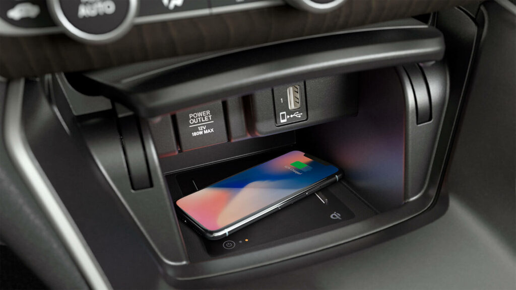 Honda Accord 2021 carregador por indução