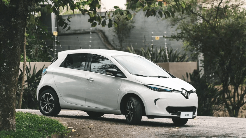 Renault Zoe 2021 lateral direita