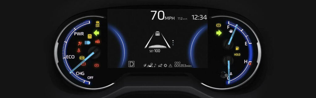 Toyota RAV 2021 Painel