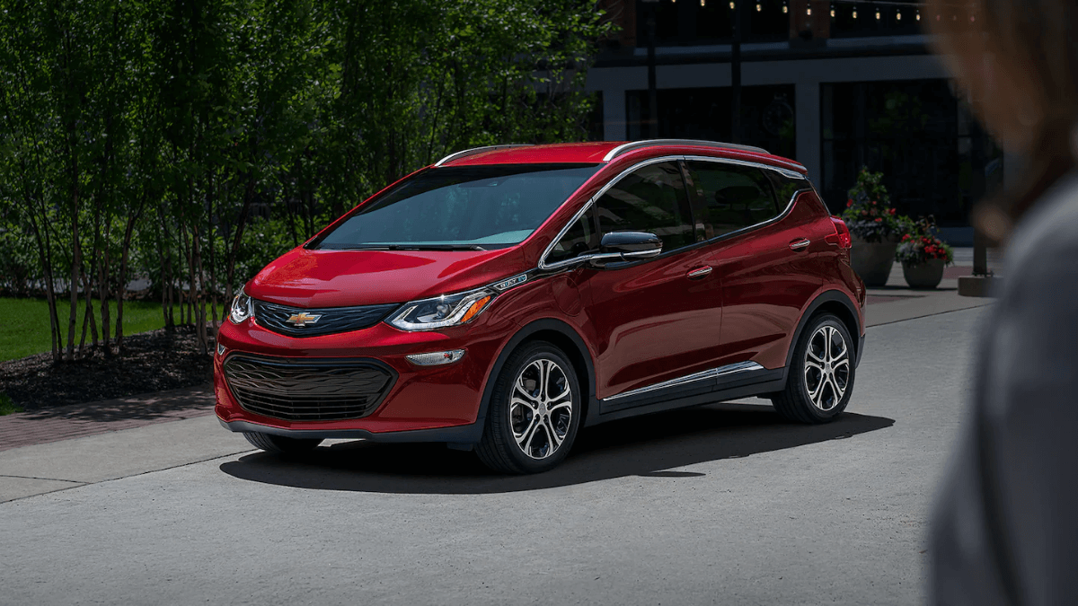 Chevrolet bolt 2021 vermelho