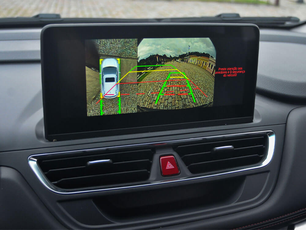 JAC T50 2021 central multimídia