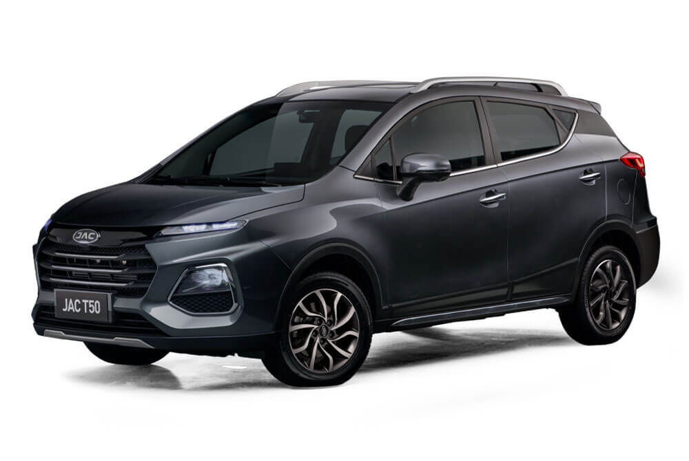 JAC T50 2021 lateral esquerda