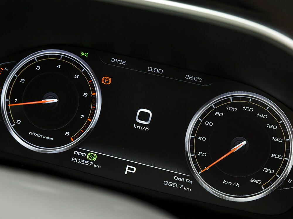 JAC T80 2021 painel de instrumentos