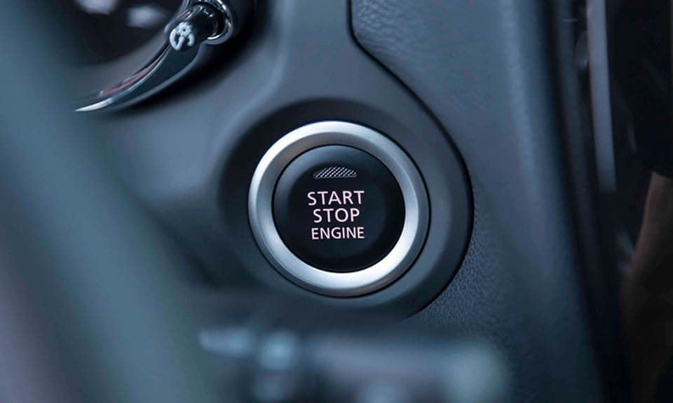 Mitisubishi Outlander 2021 botão start