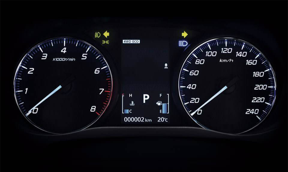 Mitsubishi Outlander 2021 painel de instrumentos