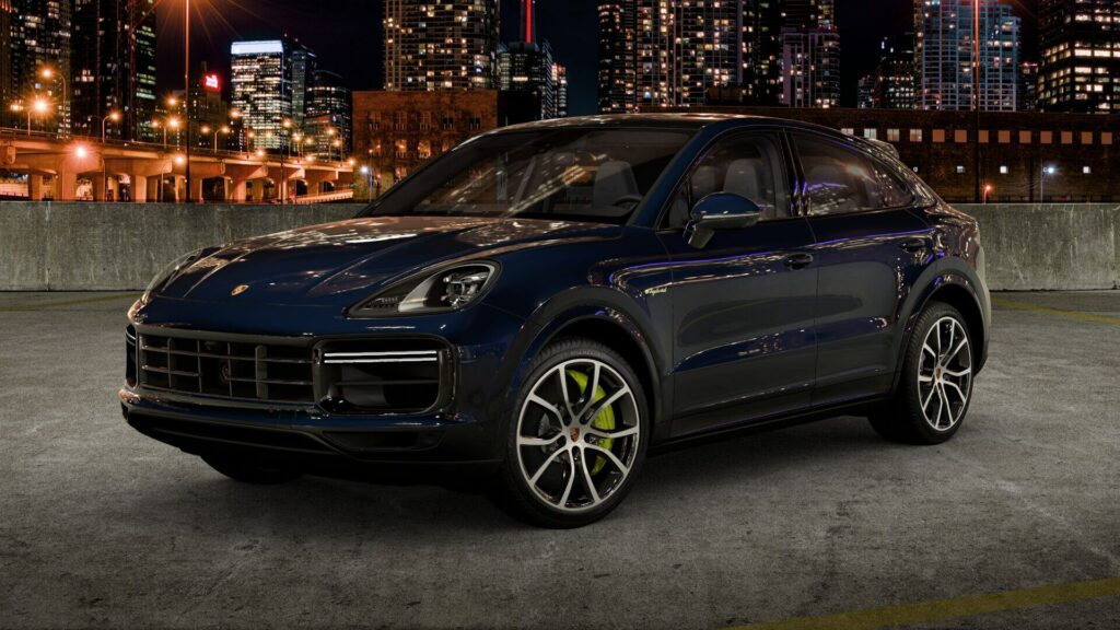 Porsche Cayenne 2021 frente esquerda