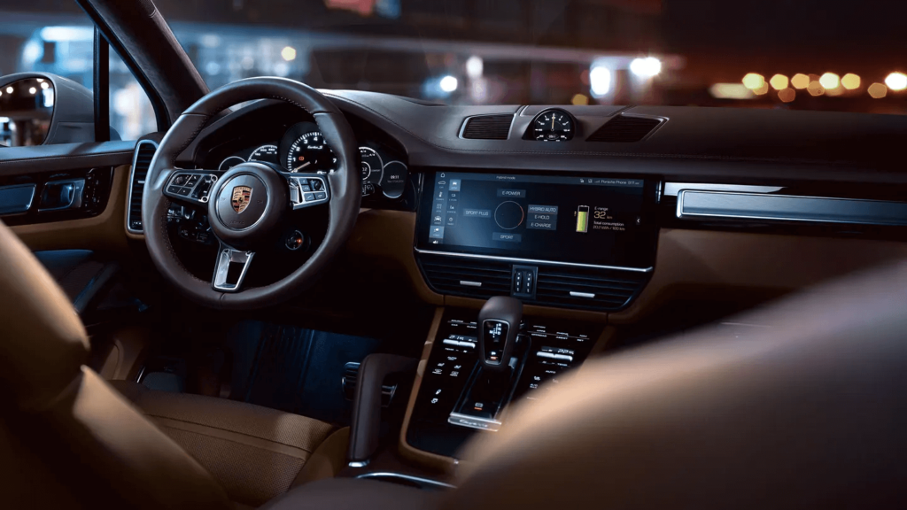 Porsche Cayenne 2021 painel