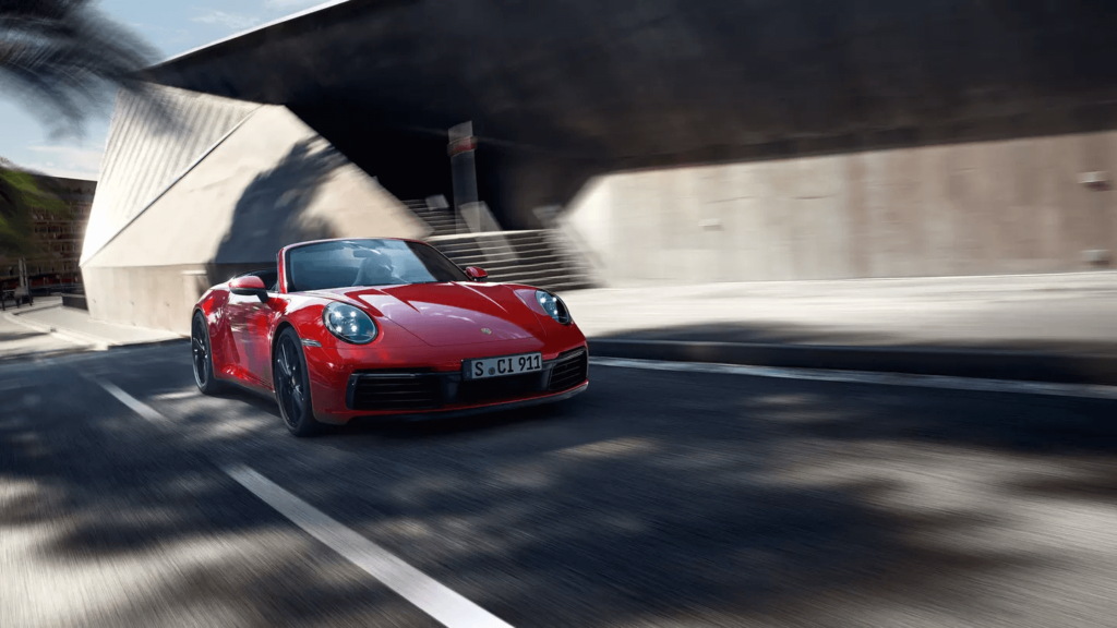 Porshe 911 2021 frente direita