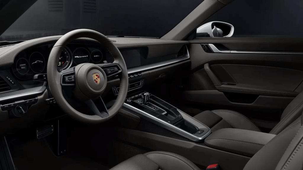 Porshe 911 2021 interior