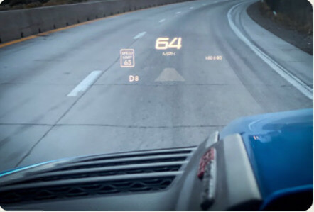 RAM 1500 2021 head up