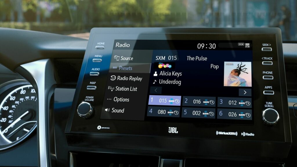 Toyota Camry 2021 multimidia