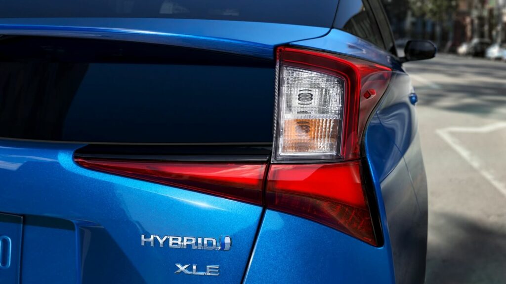 Toyota Prius 2021 lanternas traseiras