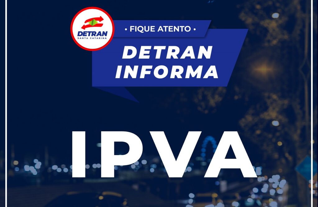 Foto do Detran IPVA 2025 SC