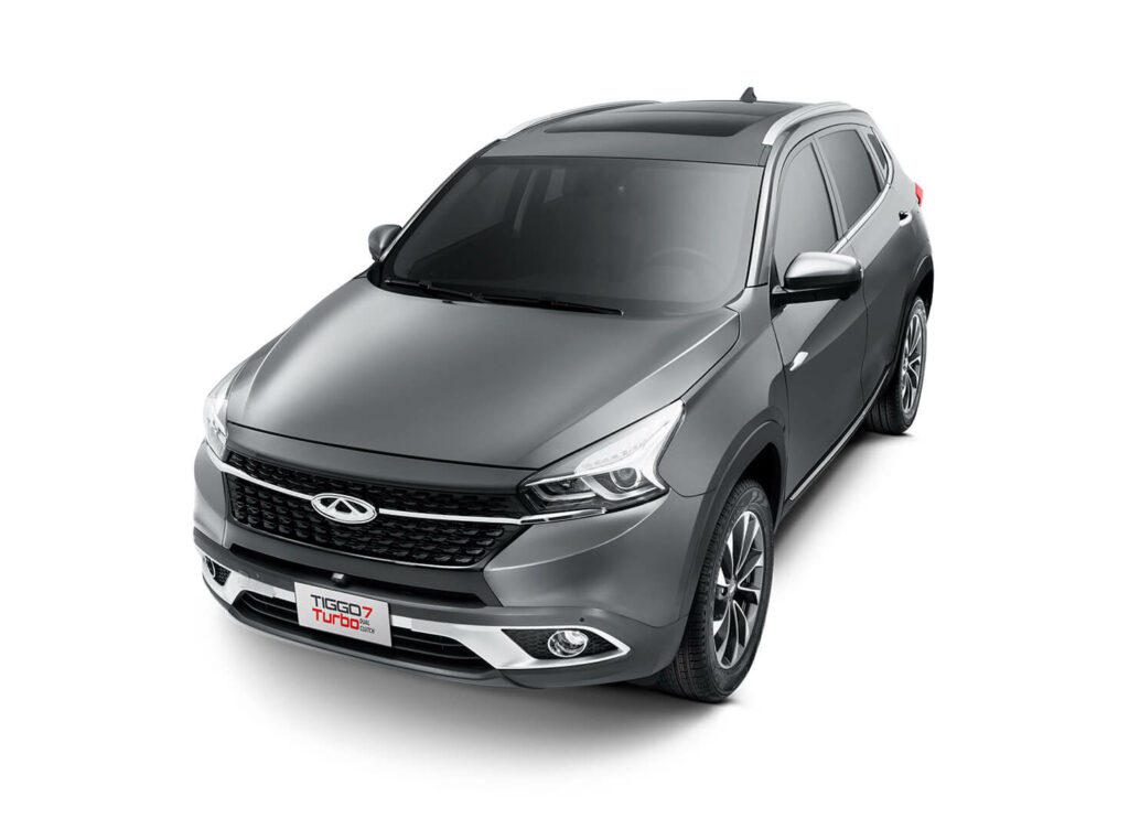 Caoa Chery Tiggo 7 2022 linhas dianteiras