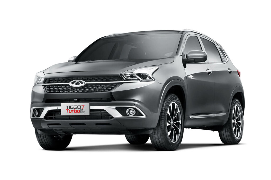 Caoa Chery Tiggo 7 2022 grade e simbolo