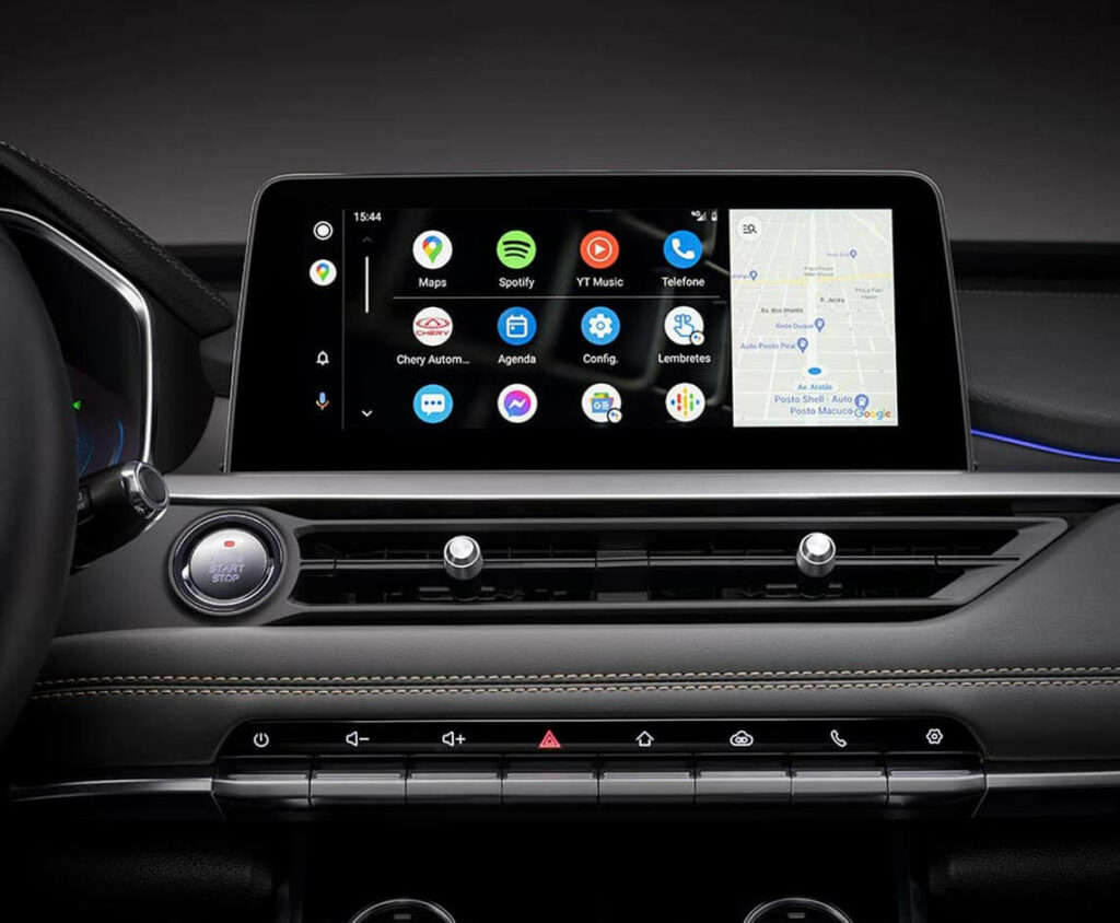 Caoa Chery Tiggo 8 2022 conectividade