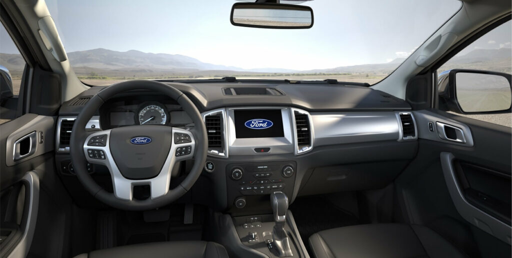 Ford Ranger 2022 painel de comandos