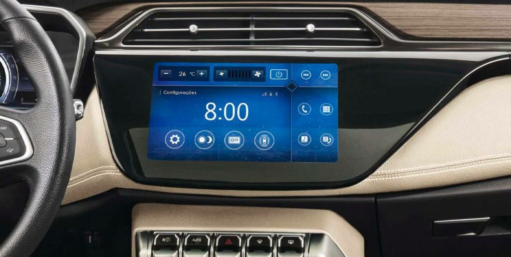 Ford Territory 2022 painel central