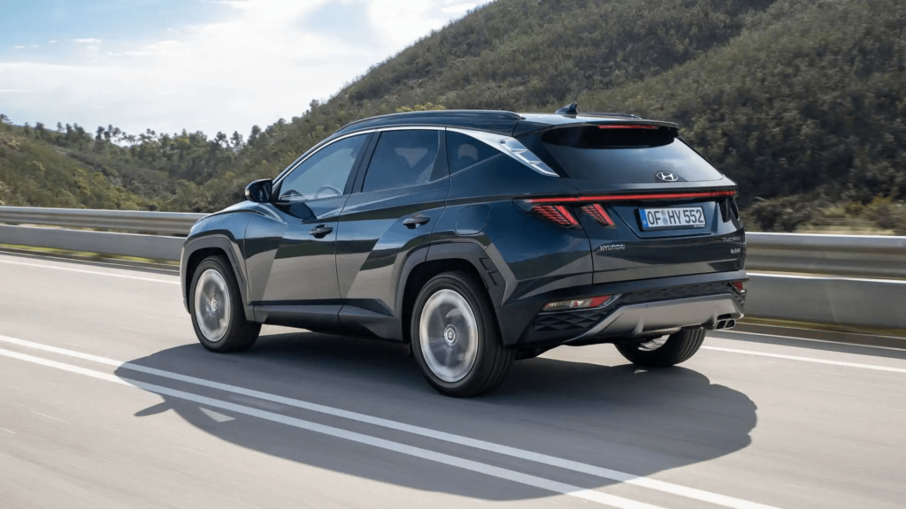 Hyundai Tucson 2022 linhas externas