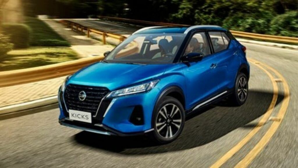 Nissan Kicks 2022 faróis e rodas