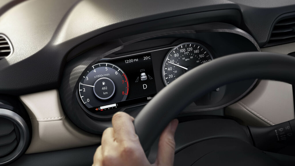 Nissan Versa 2022 painel de instrumentos