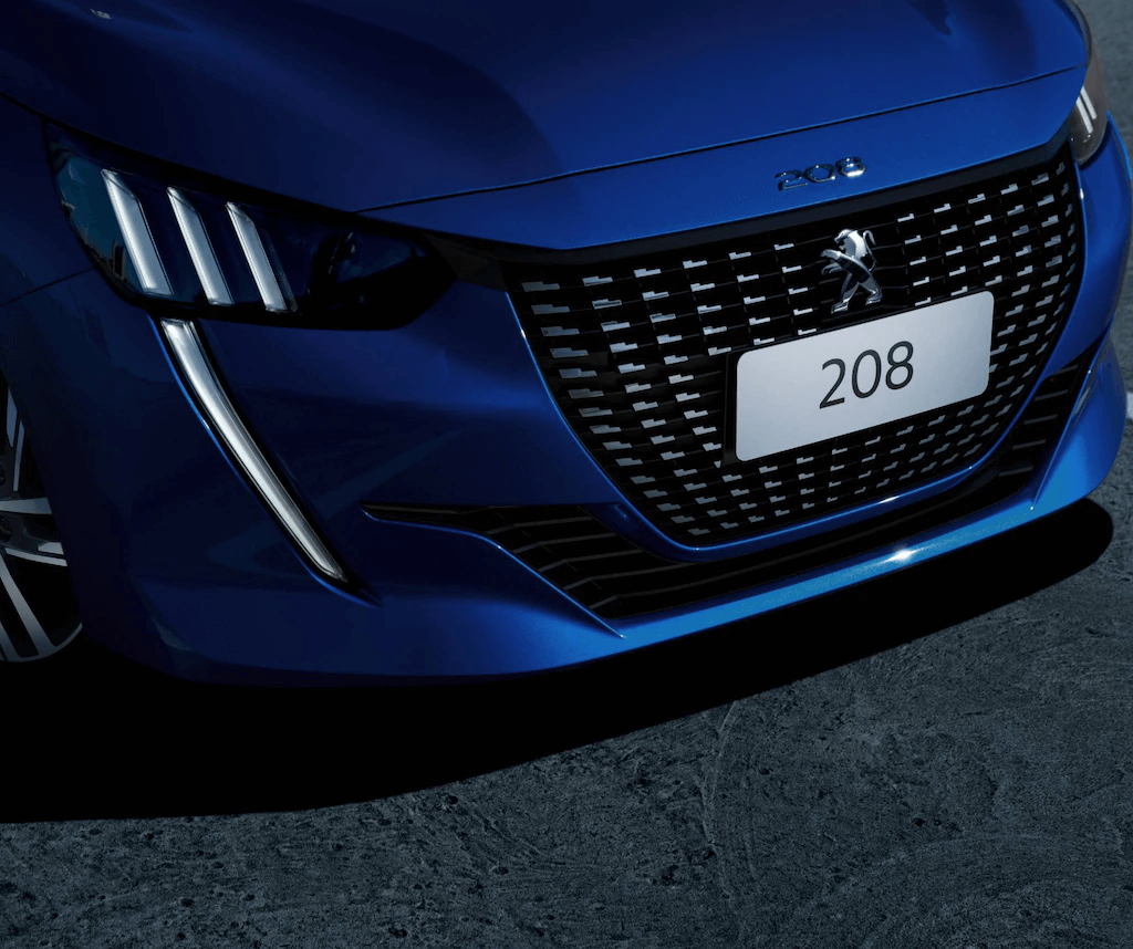Peugeot 208 2022 Grade e Para-choque dianteiro