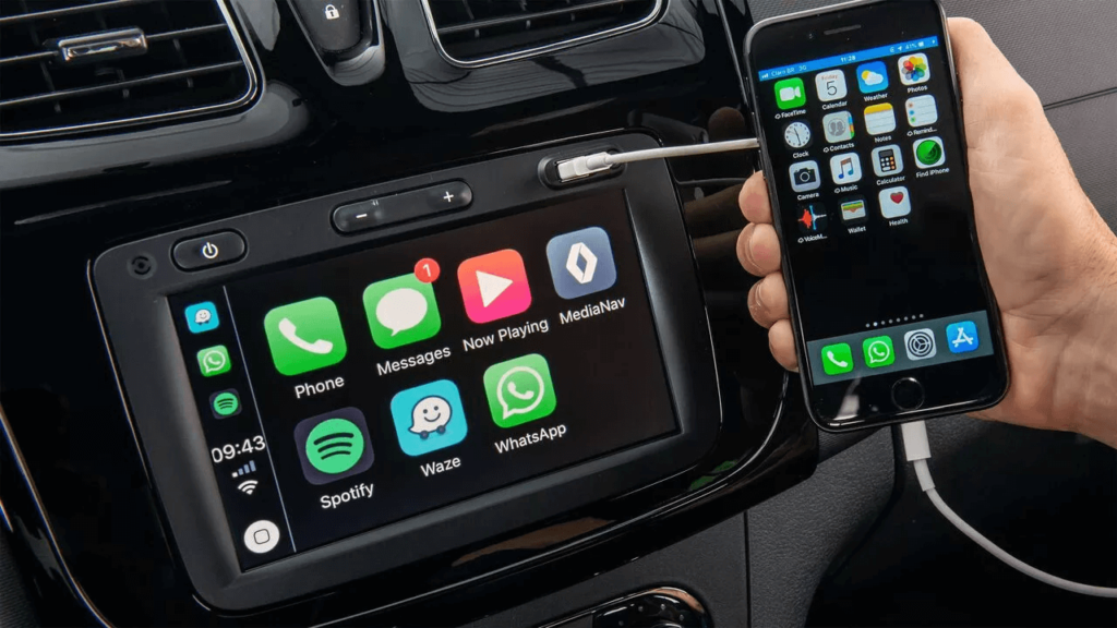 Renault Logan 2022 conectividade