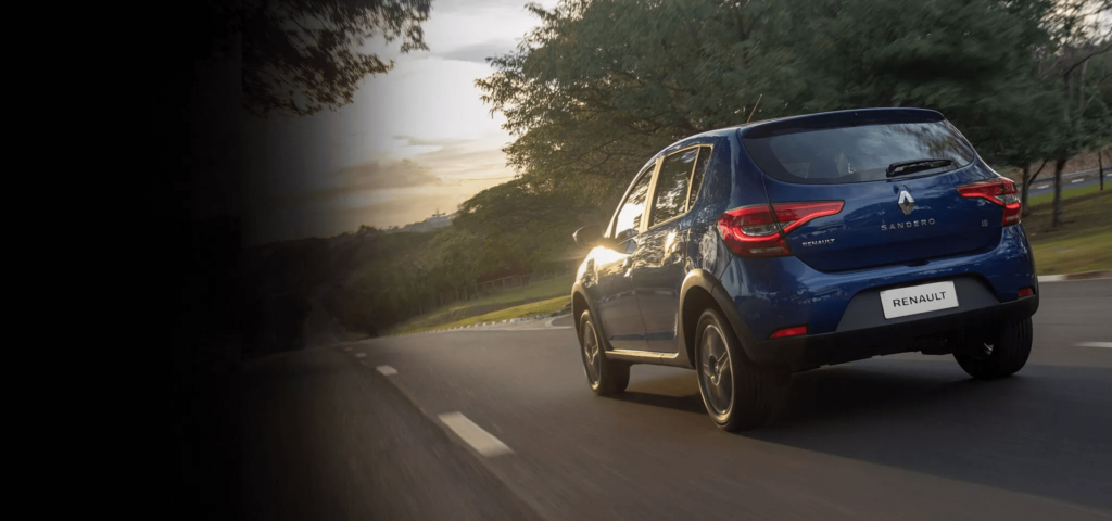 Renault Sandero 2022 Lanternas traseiras