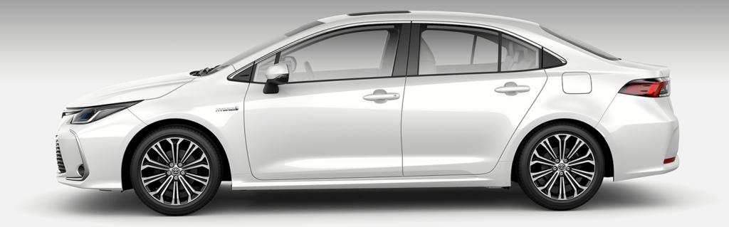 Toyota Corolla 2022 linhas laterais