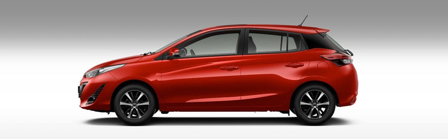 Toyota Yaris 2022 linhas externas