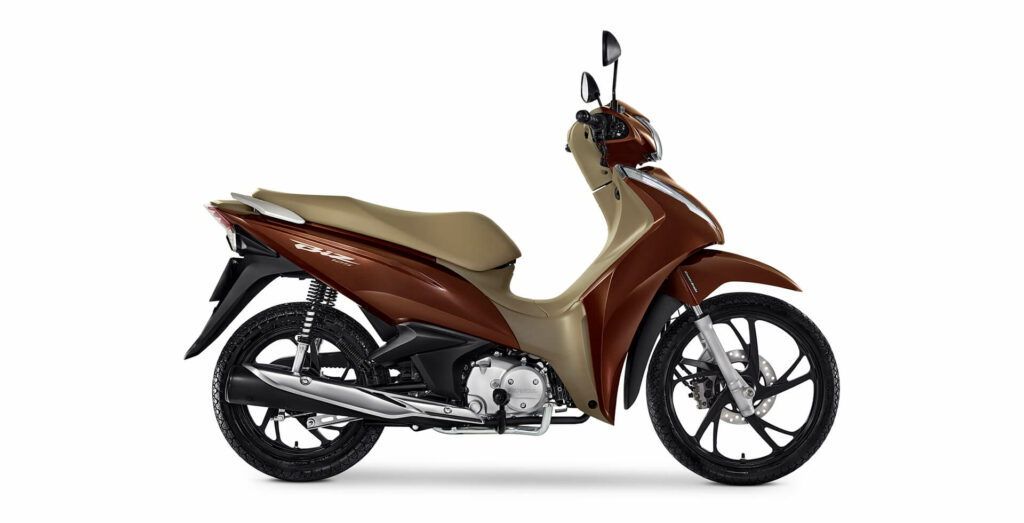 Honda Biz 125 2022 lateral