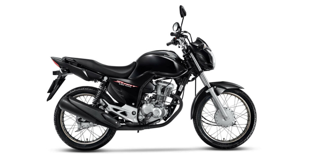 Honda CG 160 2022 lateral