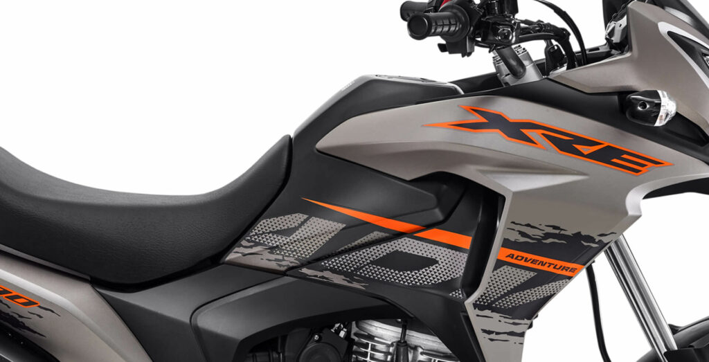 Honda XRE 190 2022 linhas de design