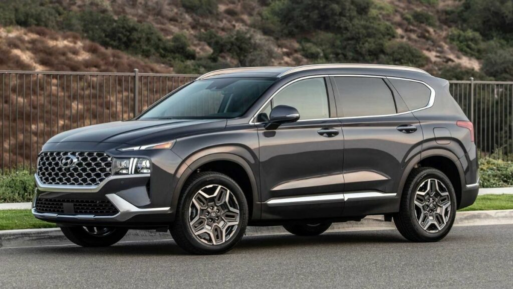 Hyundai Santa Fé 2022 frente