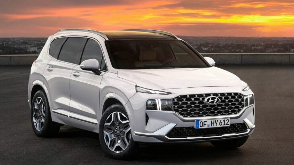 Hyundai Santa Fé 2022 lateral direita