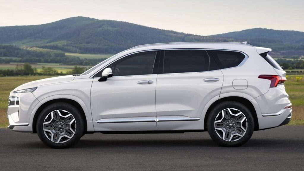 Hyundai Santa Fé 2022 lateral esquerda