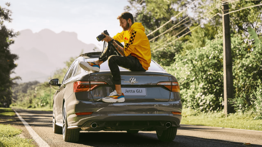 VW Jetta 2022 linhas externas