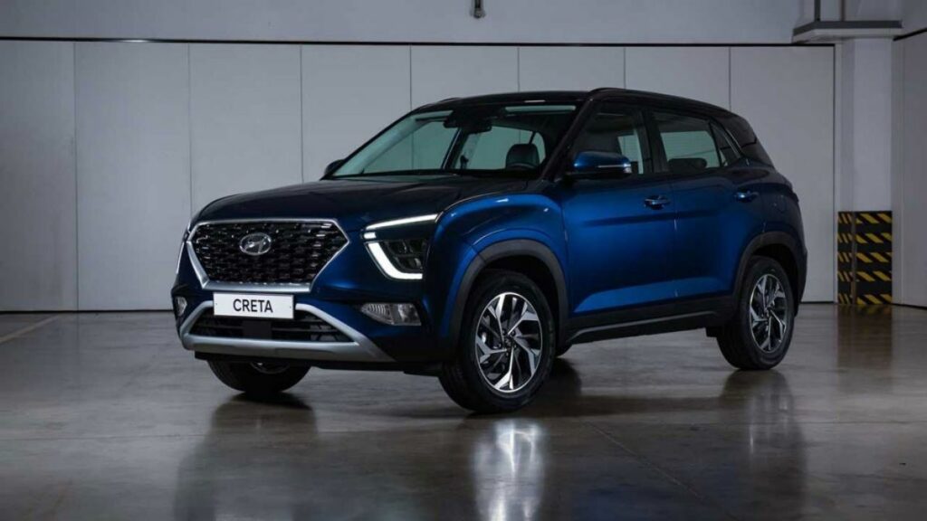 Novo Creta 2022 azul