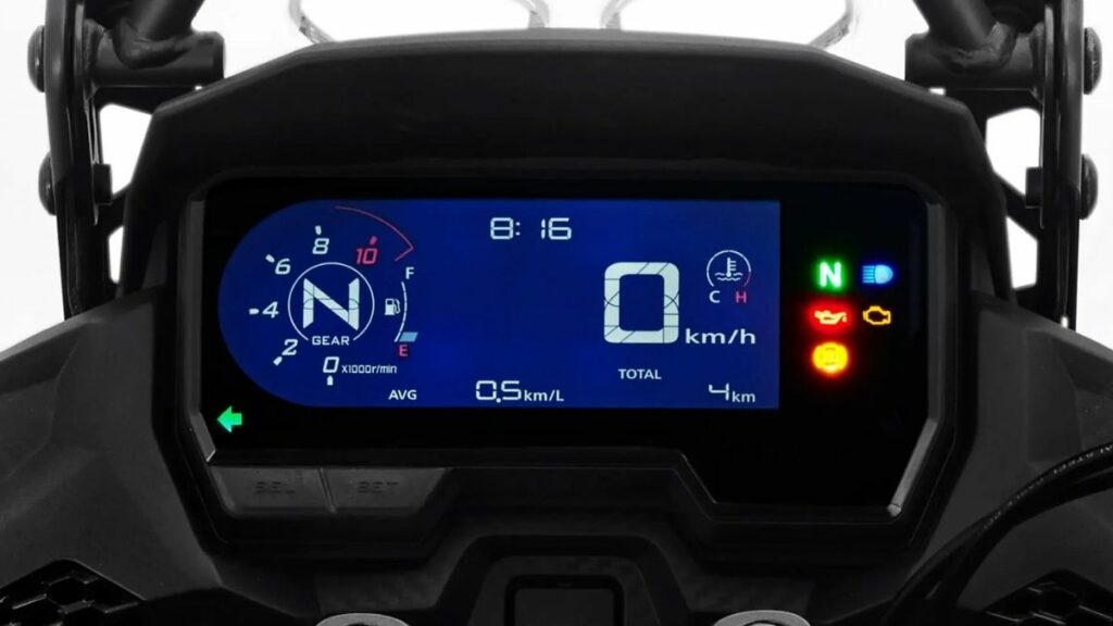 CB 500X 2022 painel