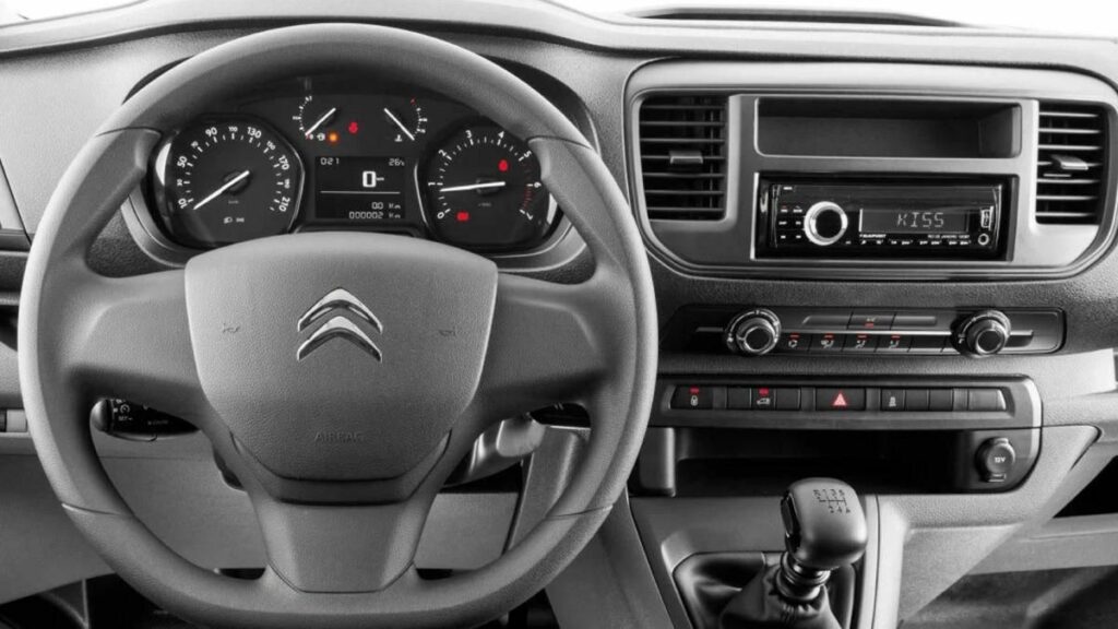 Citröen Jumpy 2022 painel