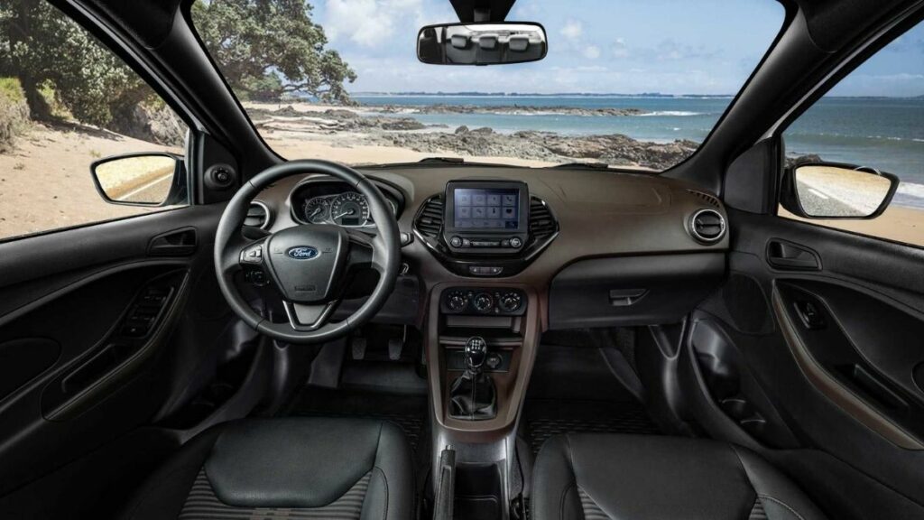 Ford Ka 2022 interior e conforto