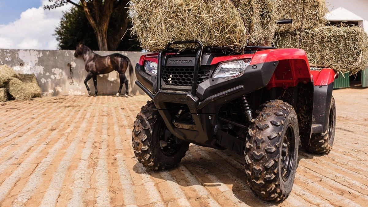 Honda TRX 420 Fourtrax 2022 vermelho