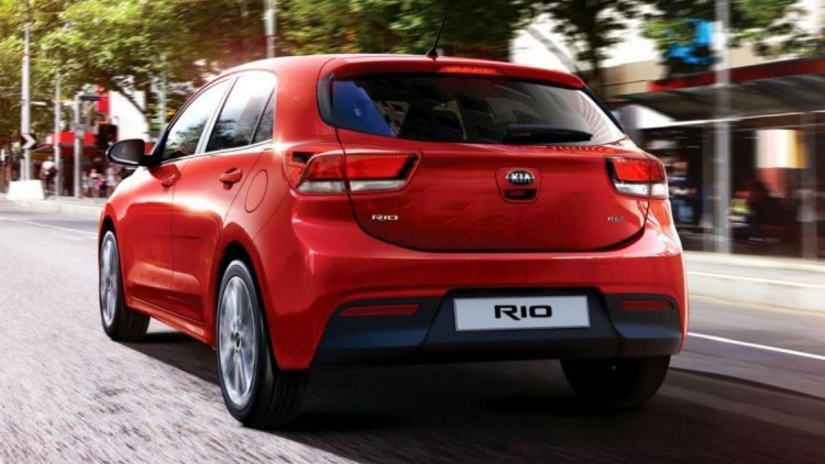 Kia Rio 2022 traseira