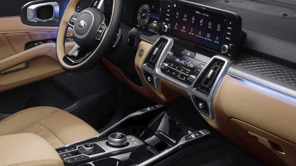 Kia Sorento 2022 interior