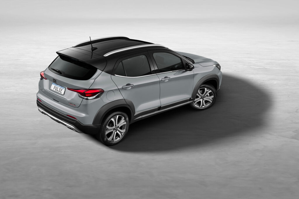 Pintura teto bicolor no novo Pulse 2022