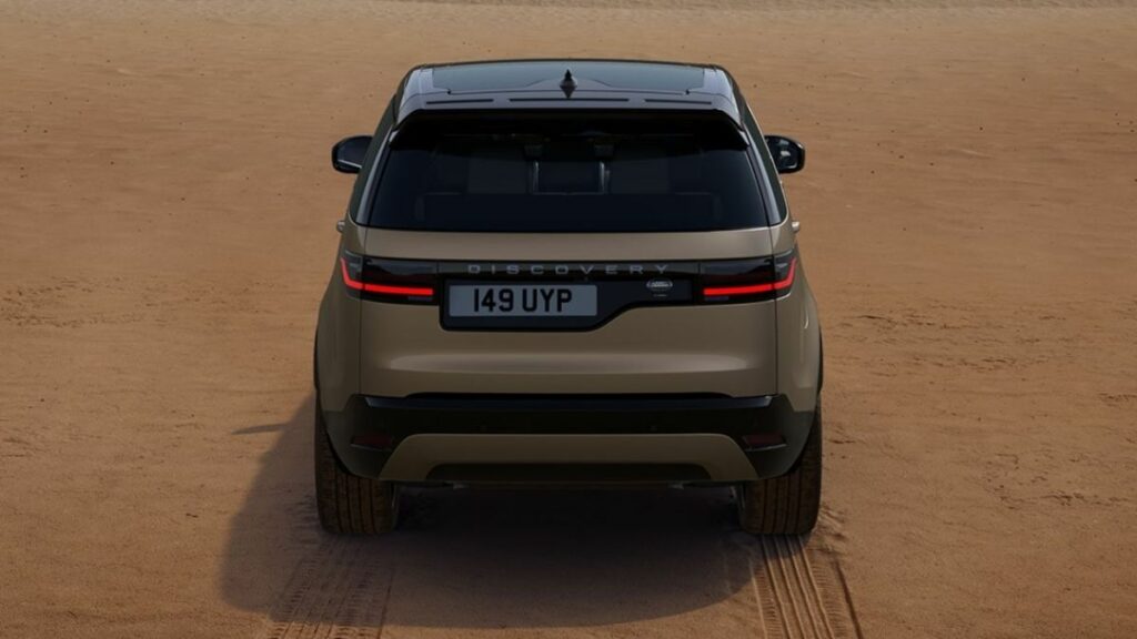 Traseira do Land Rover Discovery 2022