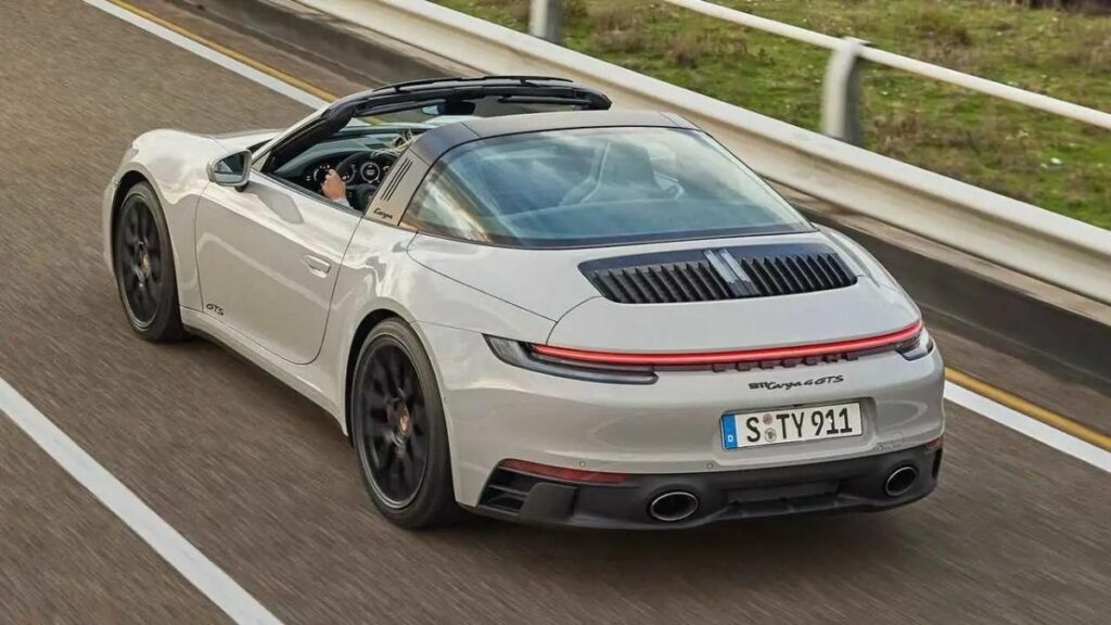 Porsche 911 Targa 2022 traseira