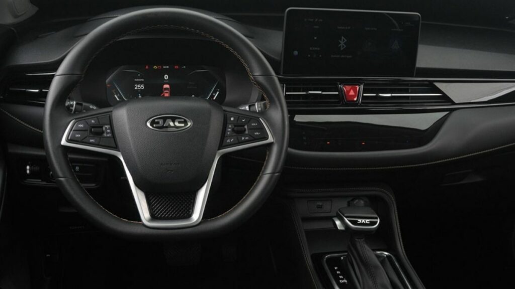 Interior do JAC T60 2022