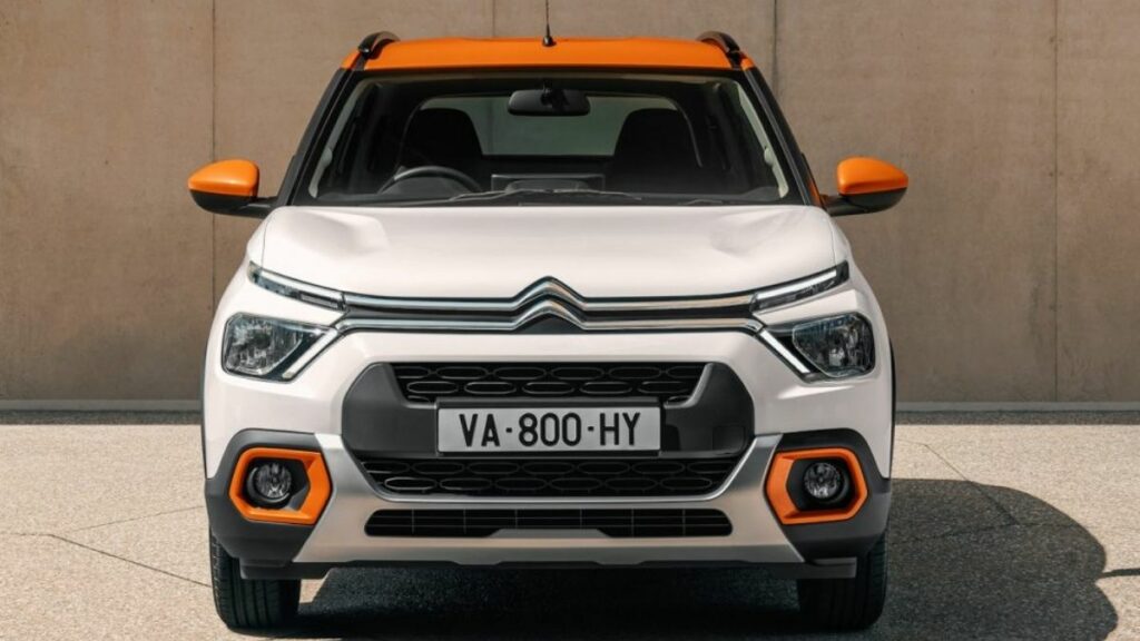 Citroen C3 2022 frente colorida