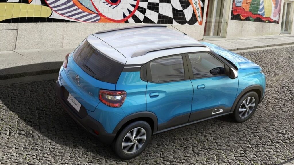 Citroen C3 2022 traseira